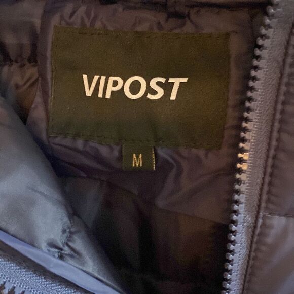 Vipost Women's Lightweight Long-Sleeve Water-Resistant Puffer Jacket Cyon M Nwt - Picture 7 of 8
